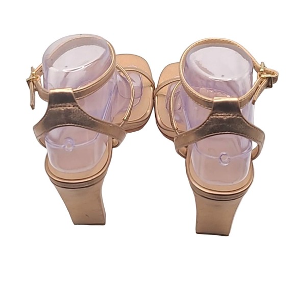 Mix no 6 Aliciana sandals In Rose Gold size 8M - Picture 4 of 6